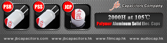 jb Polymer Aluminum Solid Capacitors with Competitive Price and Short Lead Time 