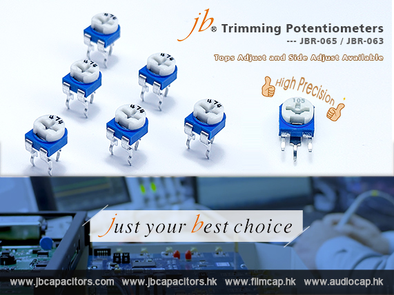 Discover Precision with JBR-065/JBR-063 Trimming Potentiometers
