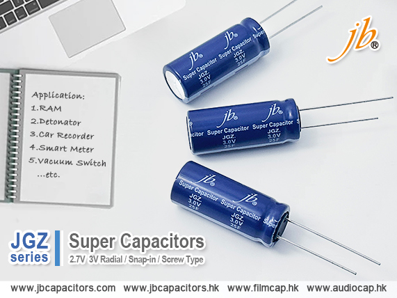 Super Capacitors from jb capacitors — JGZ series