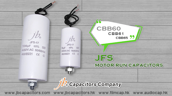 jb CBB-60, CBB61, CBB65 MOTOR RUN CAPACITORS