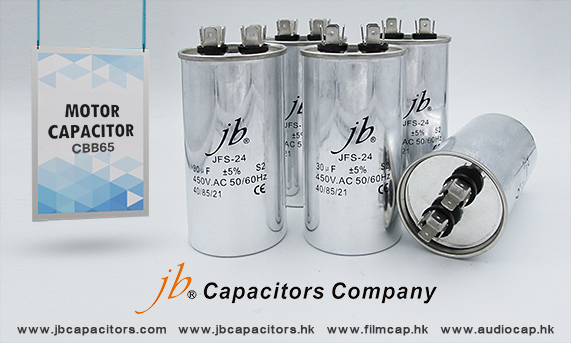 jb Capacitors-Motor capacitor CBB60, CBB61, CBB65