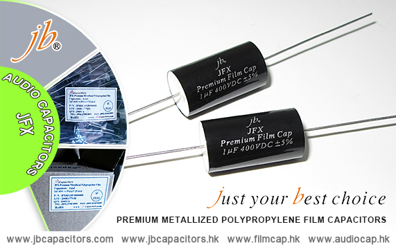 jb JFX - Premium Metallized Polypropylene Film Capacitors – Axial