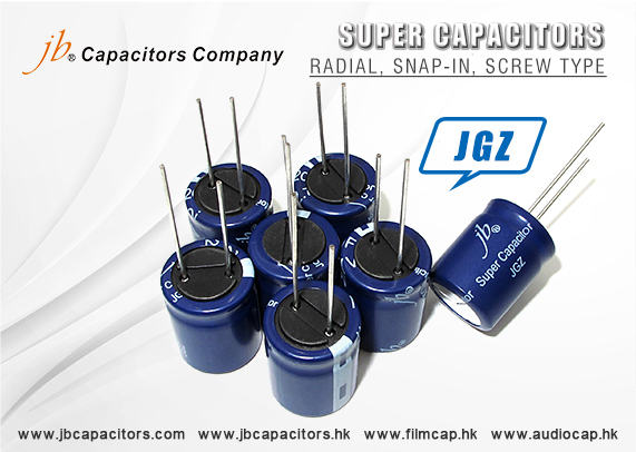 jb Capacitors Company New series-Super Capacitors