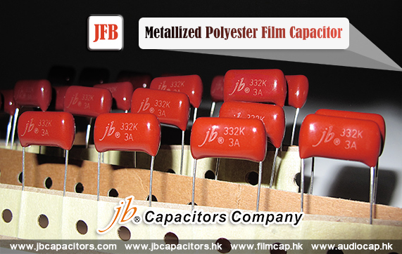 jb Capacitors Company Popular Series- JFB - Metallized Polyester Film Capacitor