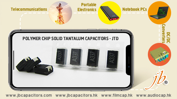 jb Capacitors Polymer Chip Solid Tantalum Capacitors-JTD series