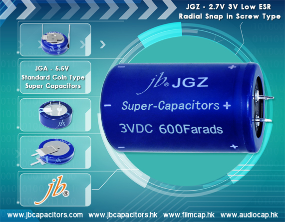 jb Produce Super Capacitors with High Quality and Competitive Price
