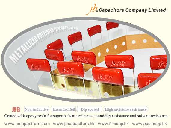 jb offers JFB - Metallized Polyester Film Capacitor